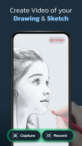 اسکرین شات 5 برنامه Draw Easy: AR Trace & Sketch