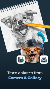 اسکرین شات برنامه Draw Easy: Trace to Sketch 3