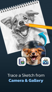 اسکرین شات 3 برنامه Draw Easy: AR Trace & Sketch
