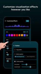 اسکرین شات 4 برنامه Floating Music Visualizer