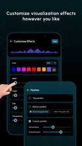 اسکرین شات برنامه Floating Music Visualizer 4