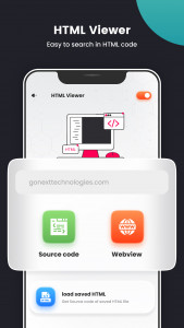 اسکرین شات 1 برنامه HTML / MHTML Viewer