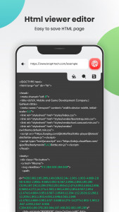 اسکرین شات 2 برنامه HTML / MHTML Viewer