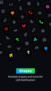 اسکرین شات 4 برنامه App Notification Edge Lighting
