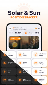 اسکرین شات 1 برنامه Solar & Sun Position Tracker