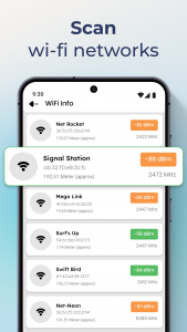 اسکرین شات 3 برنامه Network Wi-Fi Info & SIM Tools