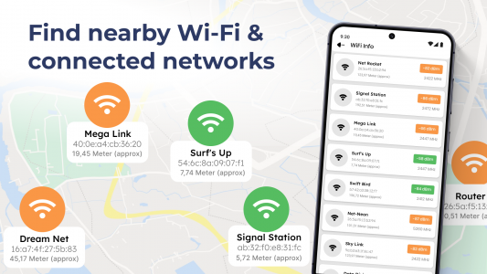 اسکرین شات 7 برنامه Network Wi-Fi Info & SIM Tools