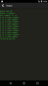 اسکرین شات 2 برنامه Jedona - Compiler for Java