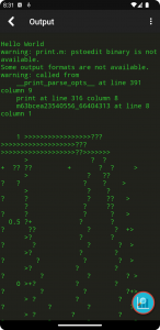 اسکرین شات برنامه Madona: Run Matlab/Octave code 3