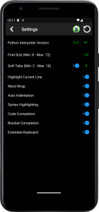 اسکرین شات برنامه Python Programming Interpreter 6