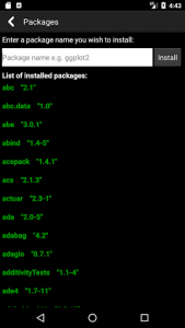 اسکرین شات برنامه R Programming Compiler 4