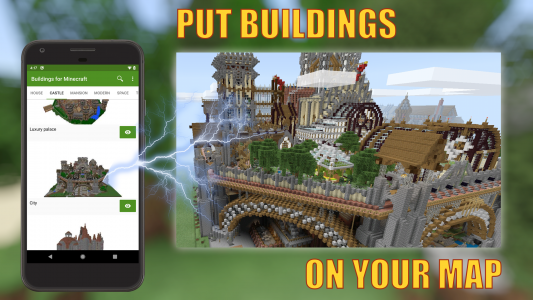 اسکرین شات برنامه Buildings for Minecraft PE 1