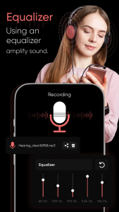 اسکرین شات 6 برنامه Hearing Clear: Sound Amplifier