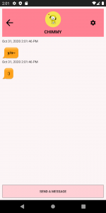 اسکرین شات برنامه Fake BTS Messenger: Call and Text (simulator) 1
