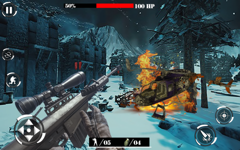 اسکرین شات بازی Gun Games:Sniper Shooting Game 3