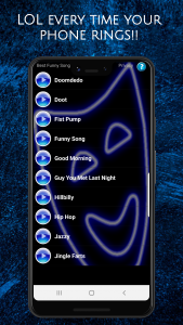 اسکرین شات 5 برنامه Very Funny Ringtones