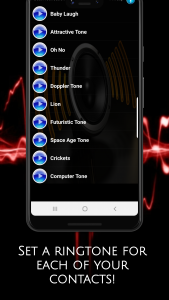 اسکرین شات برنامه Notification Ringtones 4