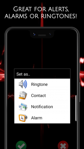 اسکرین شات 3 برنامه Notification Ringtones