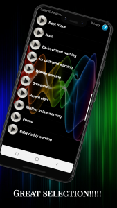 اسکرین شات 4 برنامه Caller ID Ringtones