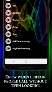اسکرین شات 1 برنامه Caller ID Ringtones