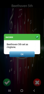 اسکرین شات برنامه Classical Music Ringtones 4