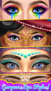 اسکرین شات 5 بازی Eye Art Salon Makeup Challenge
