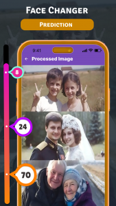 اسکرین شات برنامه AI Time Machine for Face Age 4