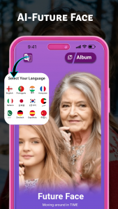 اسکرین شات برنامه AI Time Machine for Face Age 1