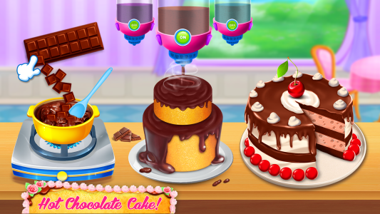 اسکرین شات 5 بازی Fancy Cake Maker: Cooking Game