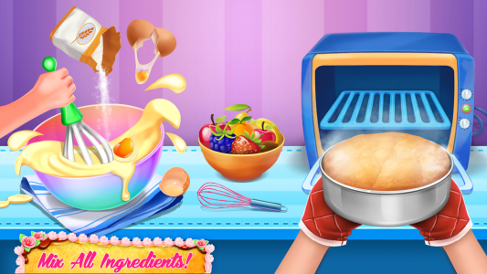 اسکرین شات بازی Fancy Cake Maker: Cooking Game 1