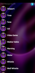 اسکرین شات 8 برنامه Text Message Sounds