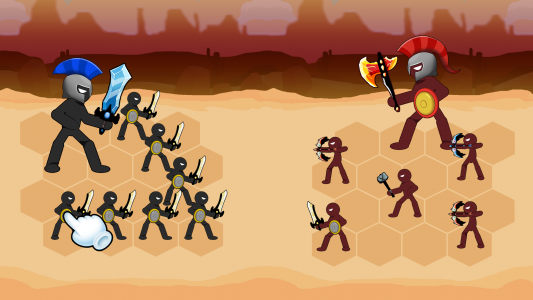 اسکرین شات بازی Stickman War Merge Master 7