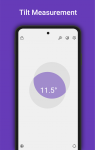 اسکرین شات 4 برنامه Bubble Level : Surface Level