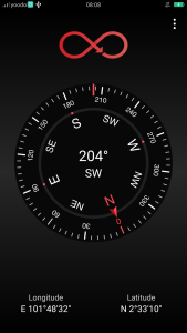 اسکرین شات برنامه Smart compass 2