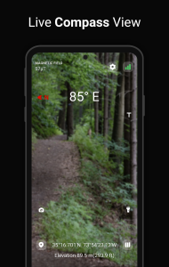 اسکرین شات 2 برنامه Digital Compass