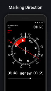 اسکرین شات برنامه Digital Compass 2