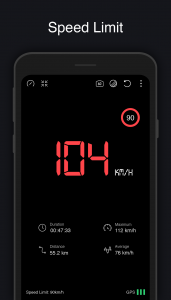اسکرین شات برنامه GPS Speedometer : HUD odometer 2