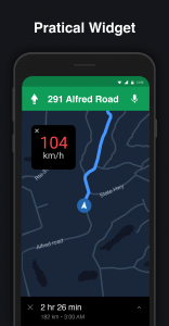 اسکرین شات برنامه GPS Speedometer : Odometer HUD 4