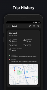 اسکرین شات 4 برنامه GPS Speedometer : Odometer HUD