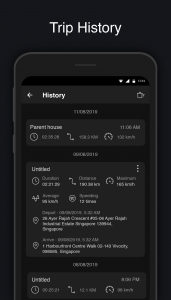 اسکرین شات برنامه GPS Speedometer : HUD odometer 4