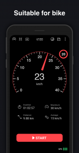 اسکرین شات برنامه GPS Speedometer : Odometer HUD 6