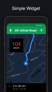 اسکرین شات برنامه GPS Speedometer : HUD odometer 3