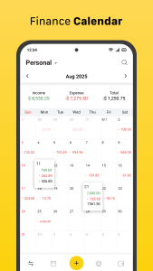 اسکرین شات 3 برنامه Money Manager: Expense Tracker