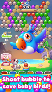اسکرین شات بازی Bubble Shooter - Bird Rescue 2