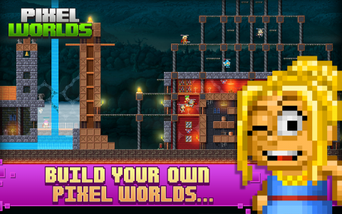 اسکرین شات بازی Pixel Worlds: MMO Sandbox 4