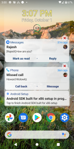 اسکرین شات برنامه Notification Widget 4