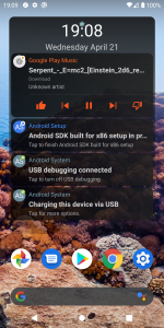 اسکرین شات برنامه Notification Widget 7
