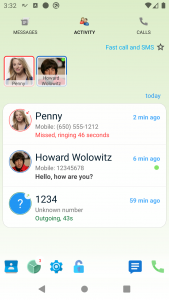 اسکرین شات برنامه Smart Notify - Calls & SMS 1