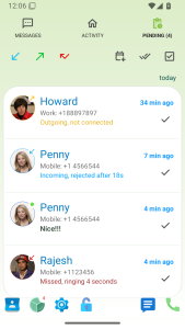 اسکرین شات 6 برنامه Smart Notify - Dialer & SMS