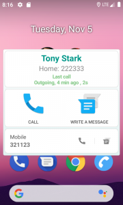 اسکرین شات برنامه Smart Notify - Calls & SMS 8
